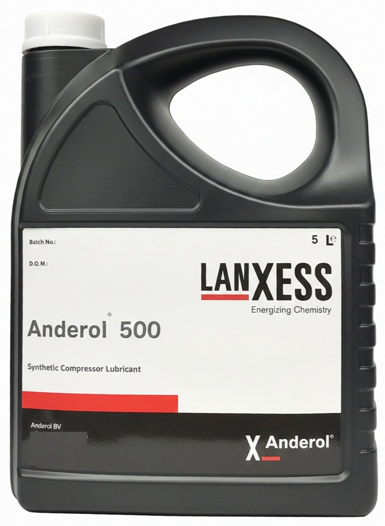 Lanxess 500 Synthetic Compressor Lubricant 5L
